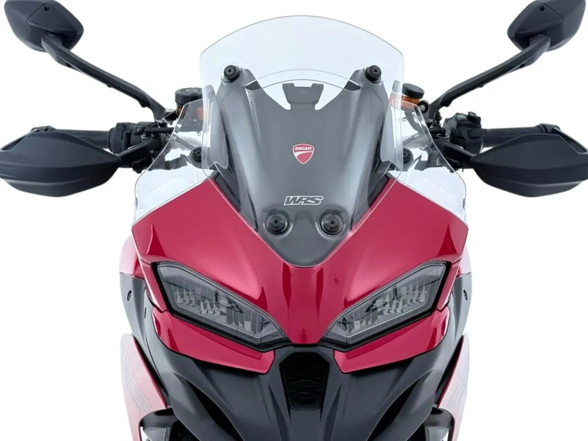 Wrs Side Deflectors Ducati Multistrada V2 - Clear