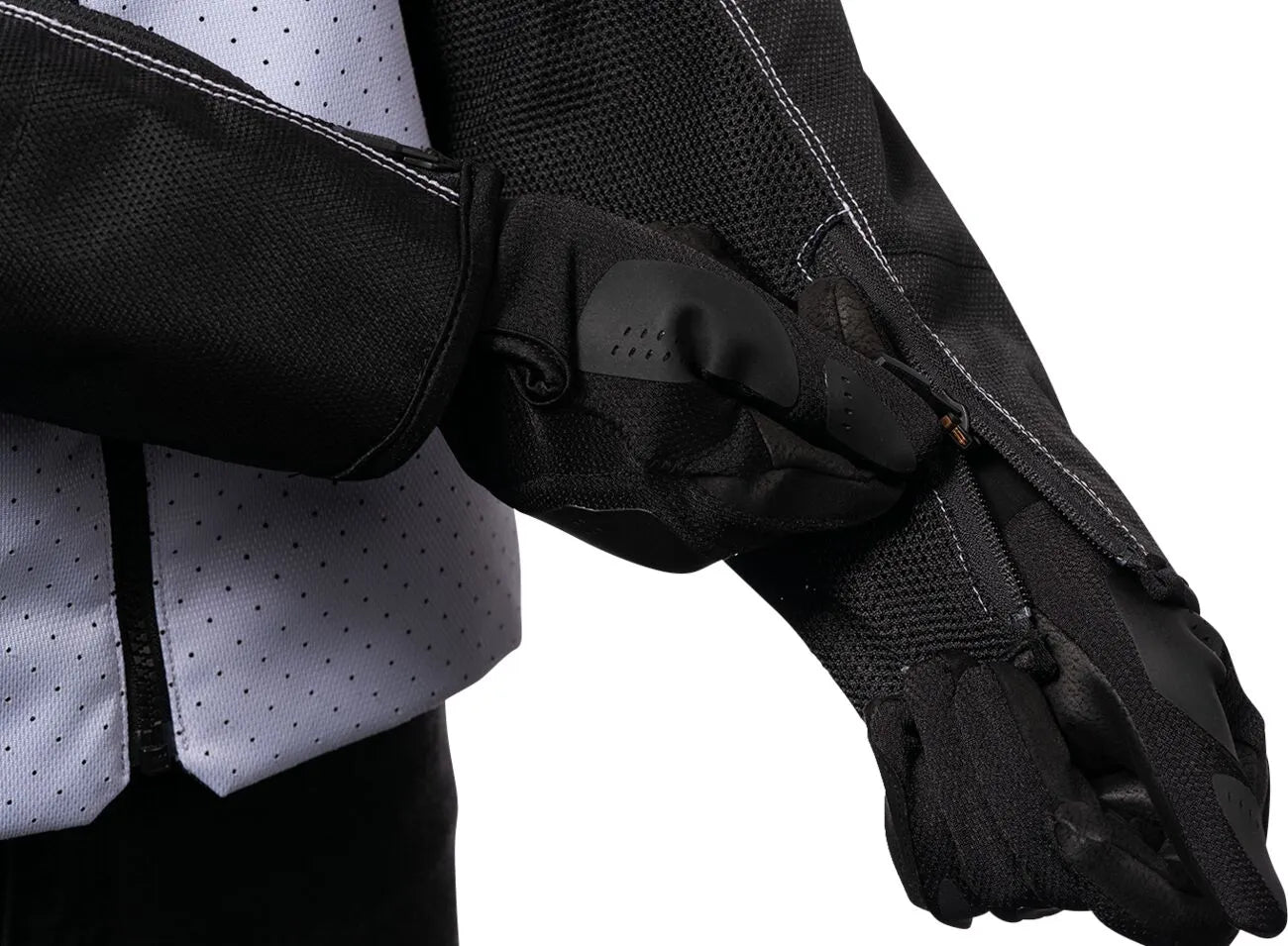 Icon Hooligan™ Jacket Foreet Sport Riding - Black/White