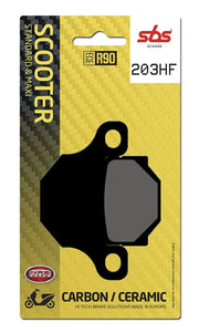 Sbs Hf Street Ceramic Organic Brake Pads - Front & Rear