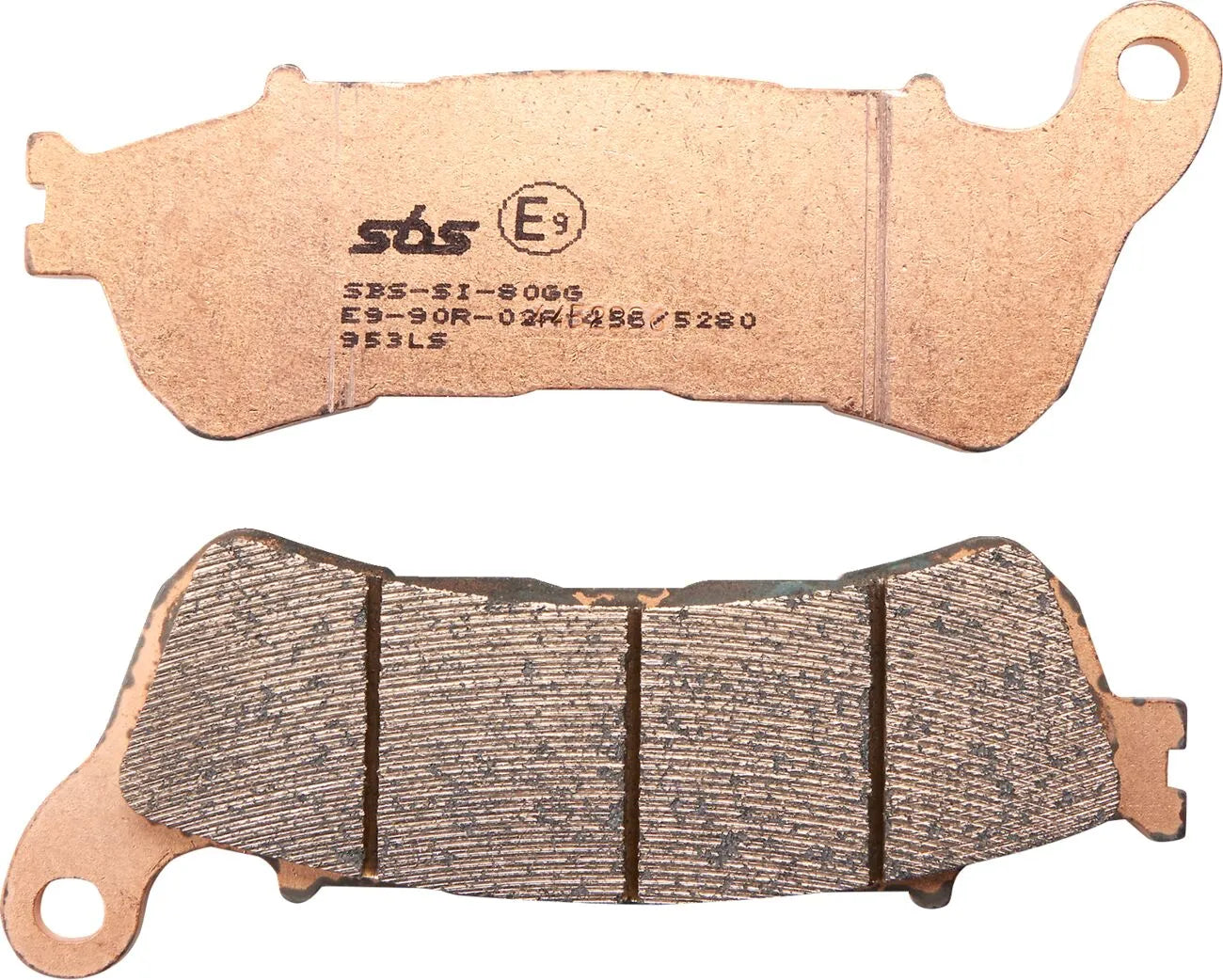 Sbs Sintered Brake Pads - High Thermal Stability - Rear