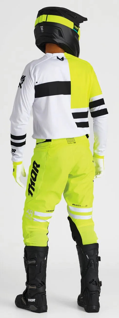Thor Launchmode Gloves - White/Acid