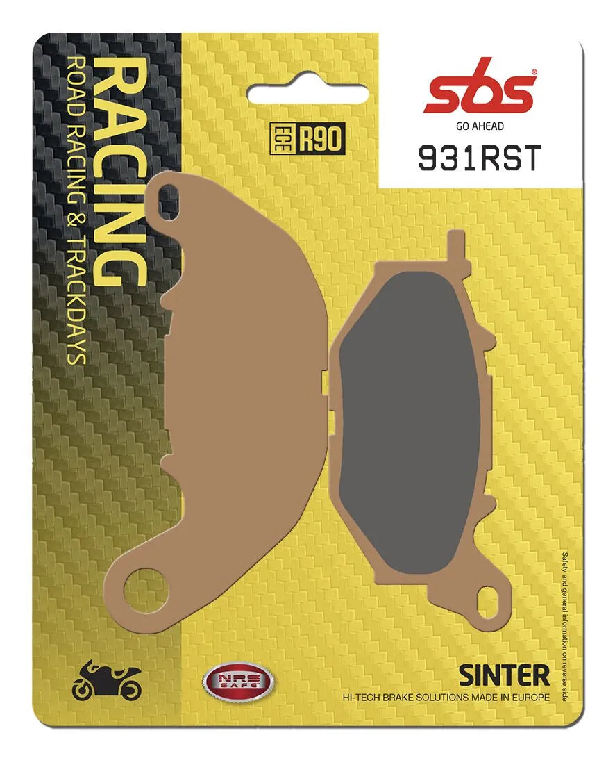 Sbs Rst Brake Pads - High Performance Sintered Metal - Front