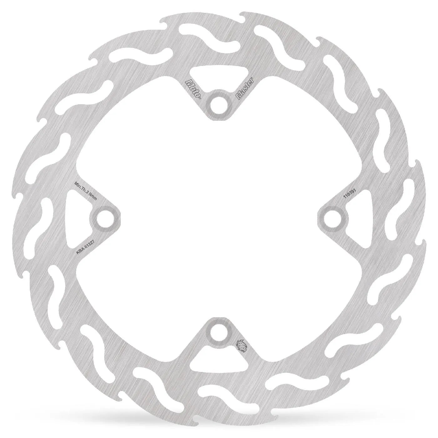 Moto-master Flame Series Rear Brake Rotor - Rear