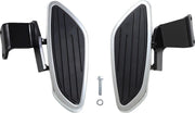 Cobra Swept Floorboard Kit - Chrome/black