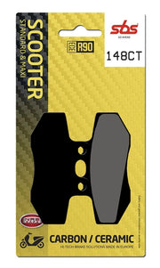 Sbs Ct Scooter Carbon Tech Organic Brake Pads - Front