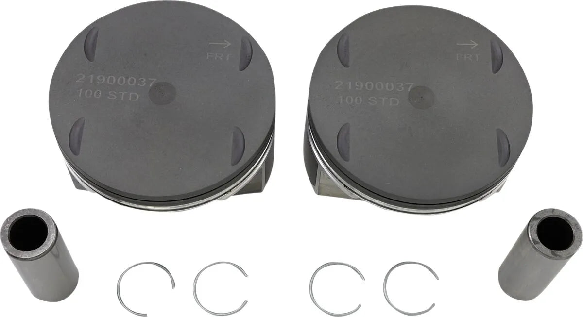 Drag Specialties 107 Cubic Inch Piston Kit 10.0:1