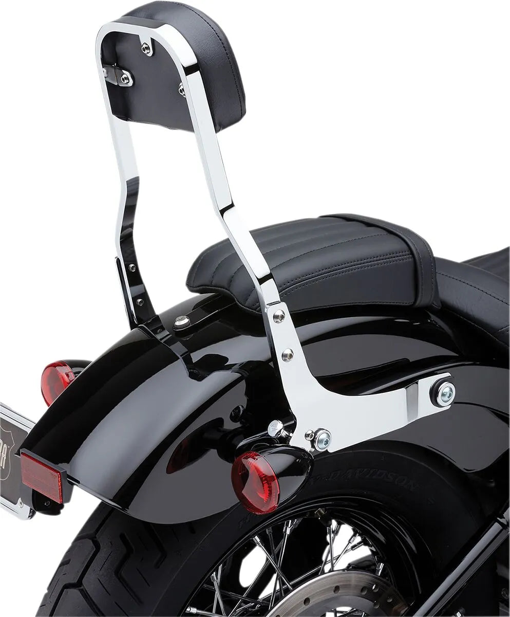 Cobra Detachable Backrest Kit - Chrome Finish