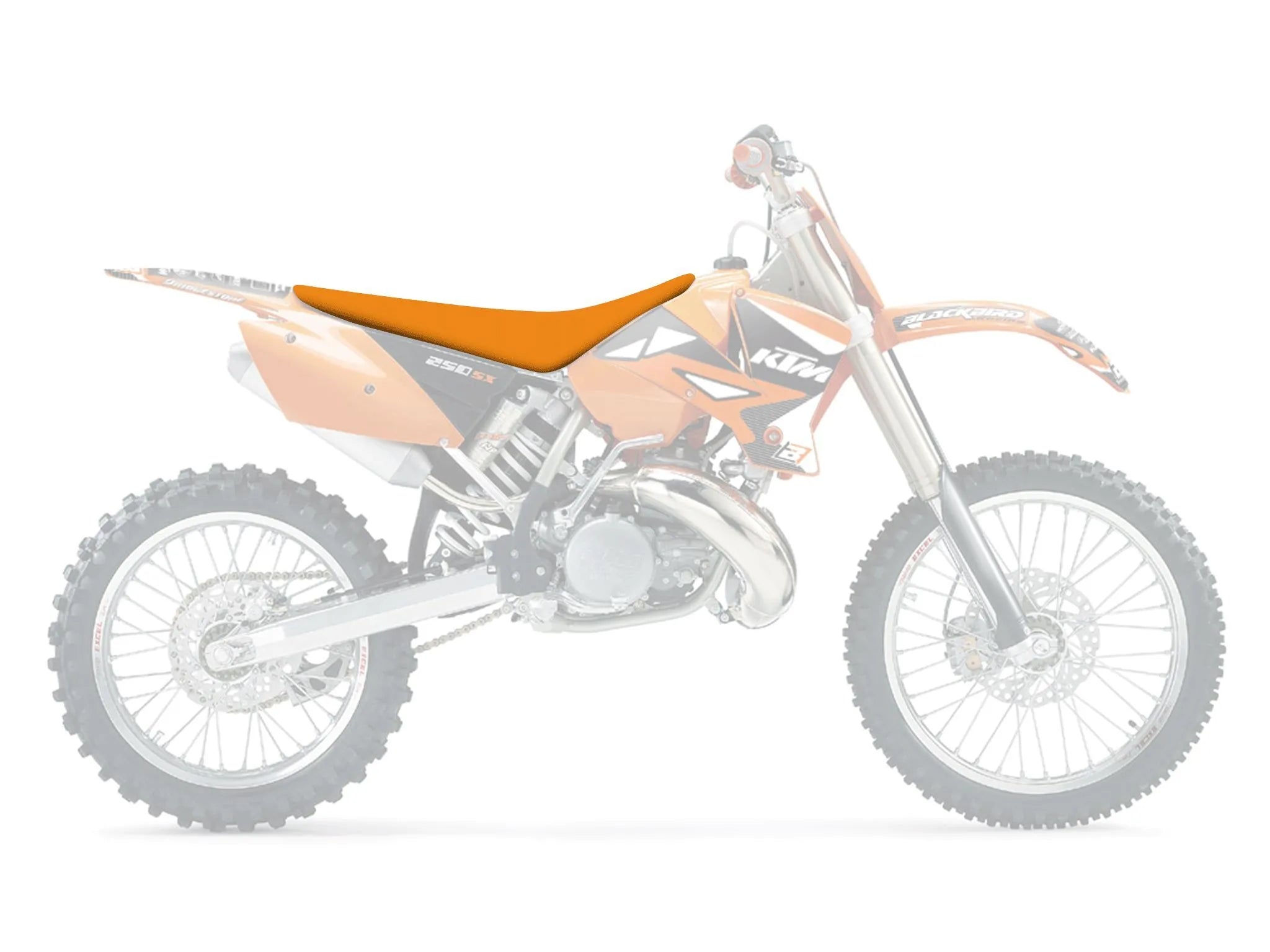 Blackbird Racing Pyramid Seat Cover - Orange