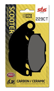 Sbs Ct Scooter Carbon Tech Organic Brake Pads