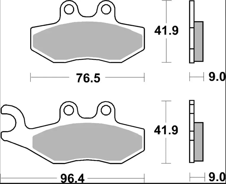 Brembo Prime Line Carbon Ceramic Brake Pad Set