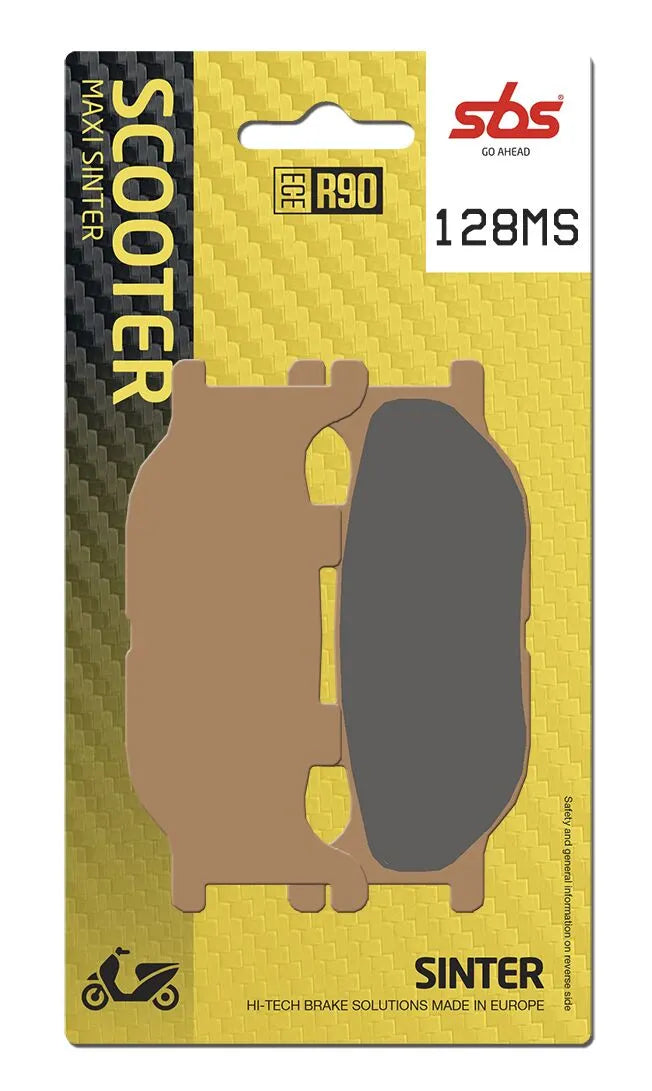 Sbs Ms Scooter Maxi Sintered Brake Pads Set - Front
