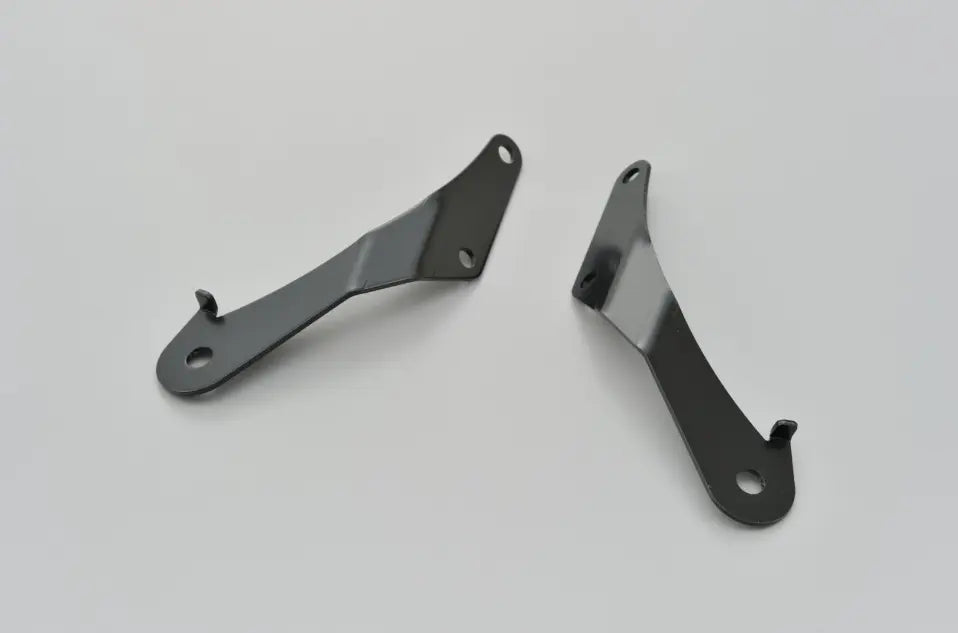Daytona Aluminum Meter Visor with Bracket Set