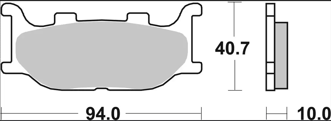 Brembo La Prime Line Sintered Metal Brake Pads