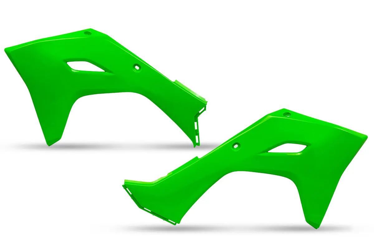 UFO Fluorescent Green Radiator Covers