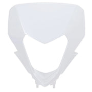 Polisport Front Headlight Mask, White