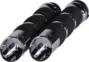 Khrome Werks Edge Grips - Chrome, 1" Bar