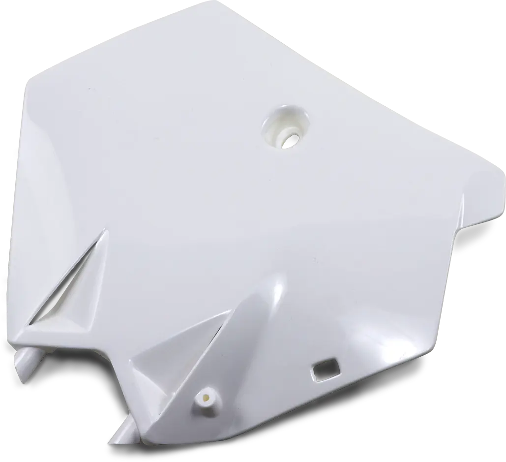 Ufo Front Number Plate White