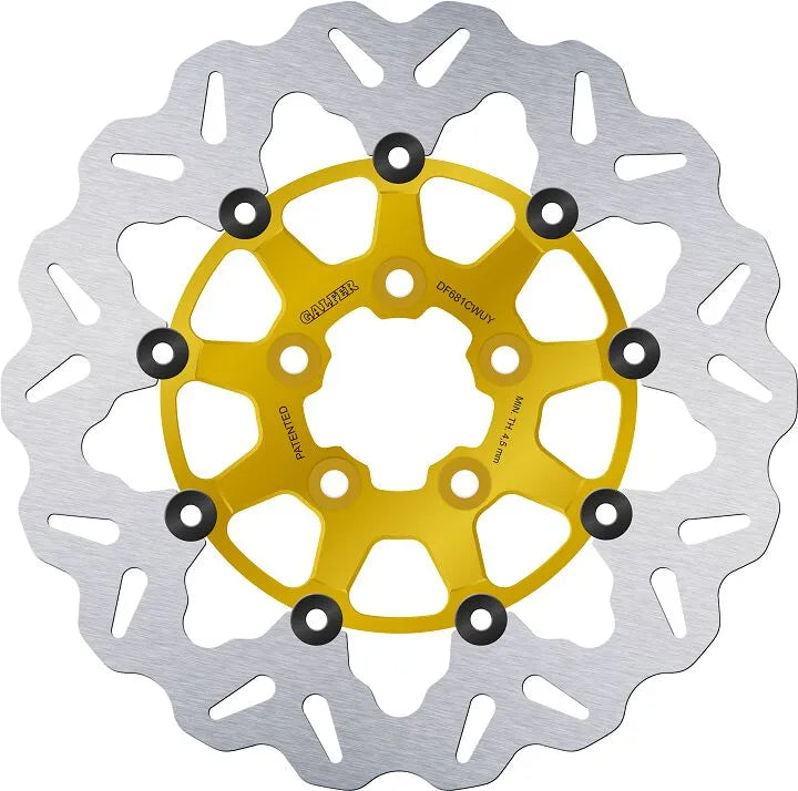 Galfer Brake Rotors For Motorcycles - High-carbon Steel - Rear
