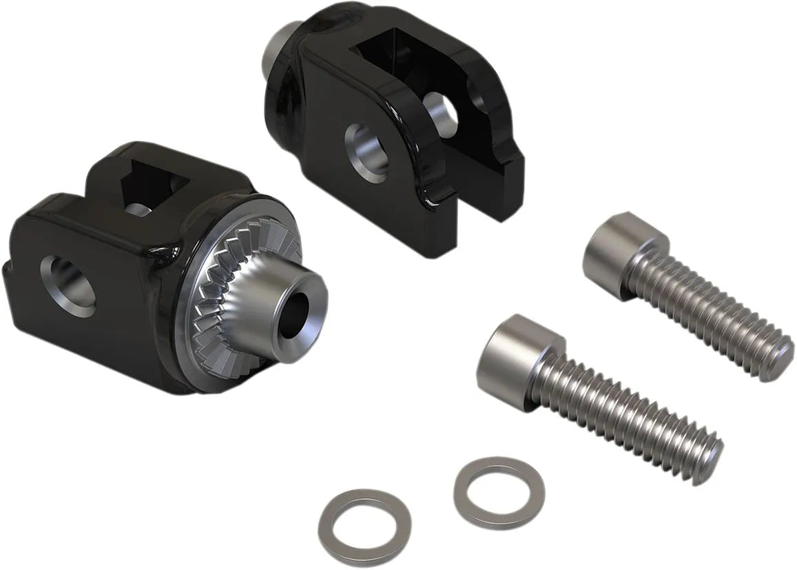 Ciro Foot Peg Mount - Black