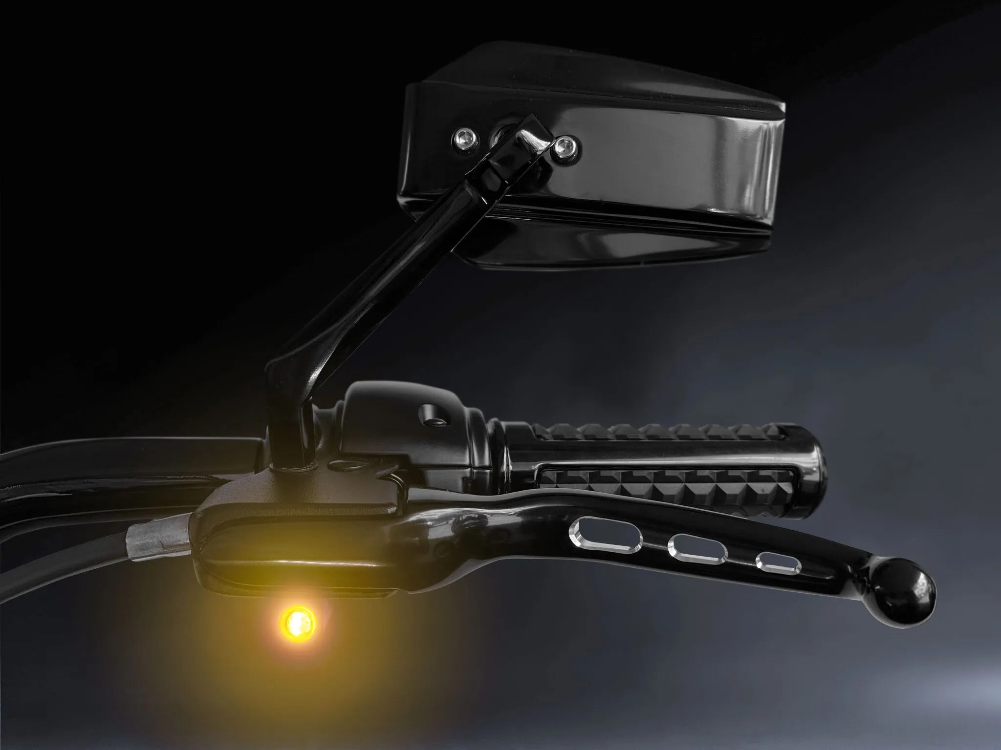 Heinz Bikes Nano Handlebar Turn Signals W/ Position Light