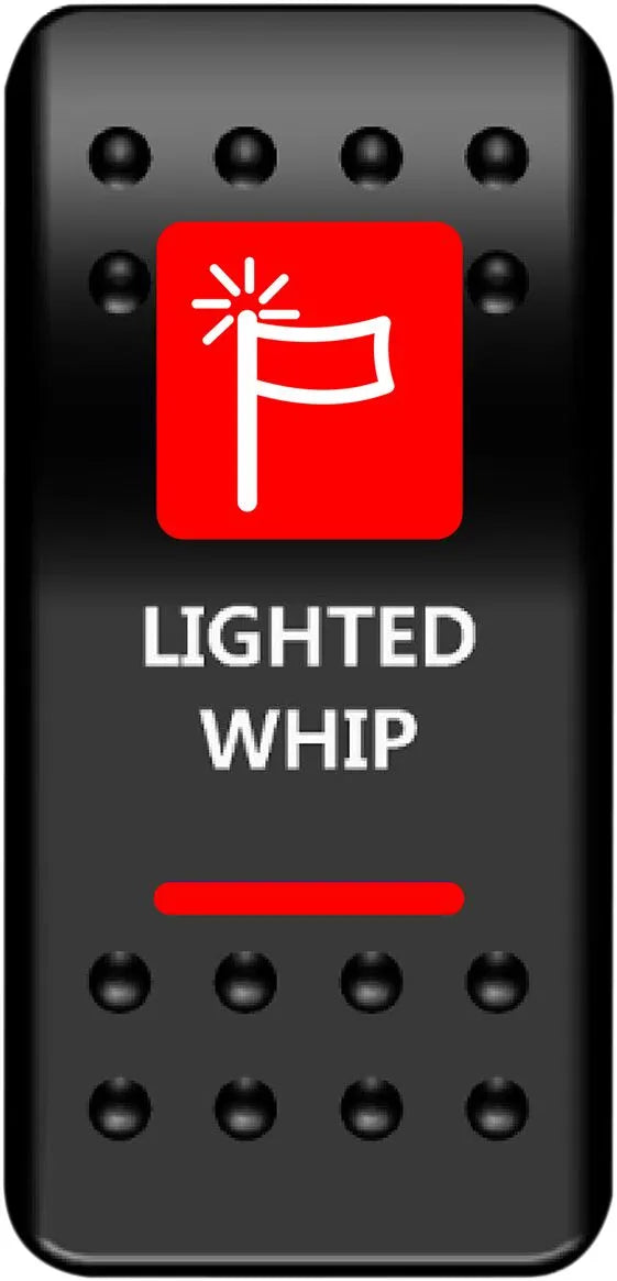 Moose Offroad Rocker Switch - Led Backlight