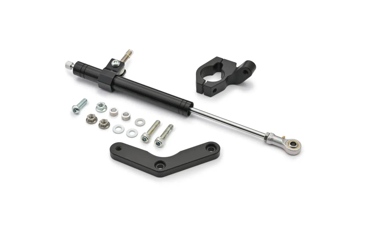 Daytona Round Steering Damper Black for FXLRST 2022-Up