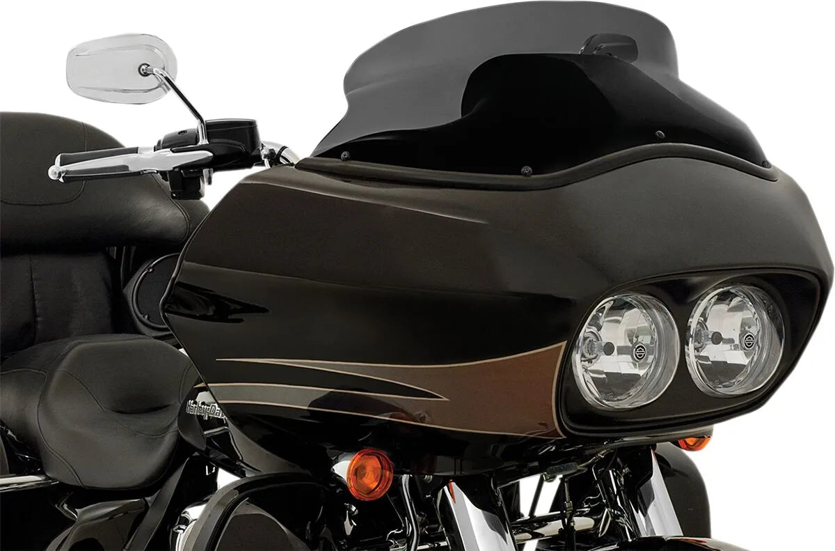 Memphis Shades Spoiler Windshield - 6.5" Black