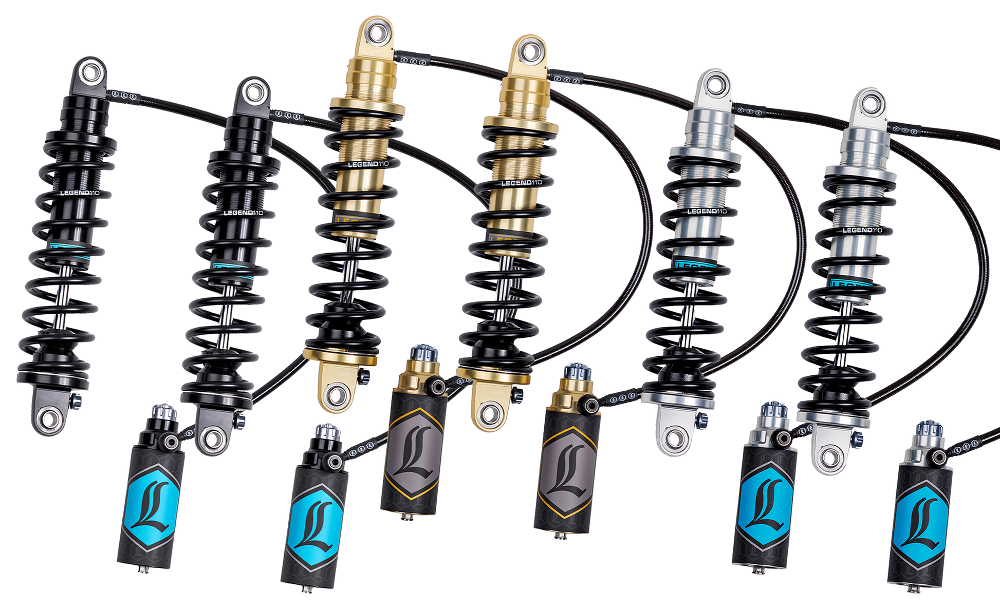 Legend Suspension Revo-Arc Adjustable Shocks Remote Reservoir – Frame & Rear Suspension