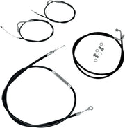 LA CHOPPERS Standard Vinyl Handlebar Cable/Brake Line Kit