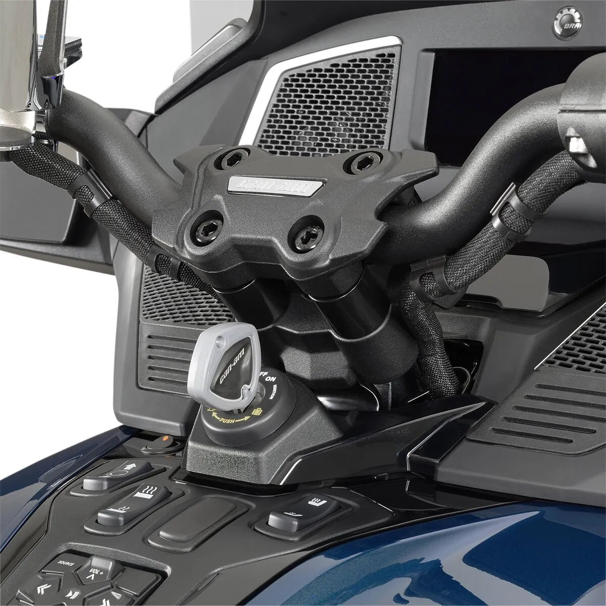 Show Chrome Handlebar Riser Kit For Can-am Spyder