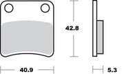 Moto-master Ceramic Brake Pads For Motorcycles
