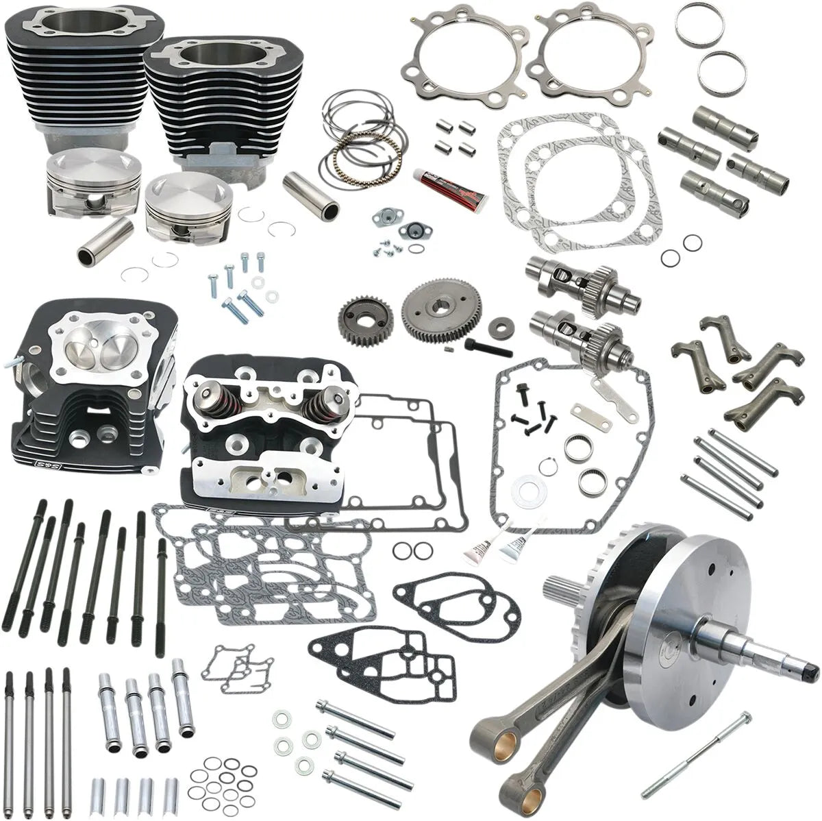 S&s Cycle 124" Hot Set Up Engine Kit