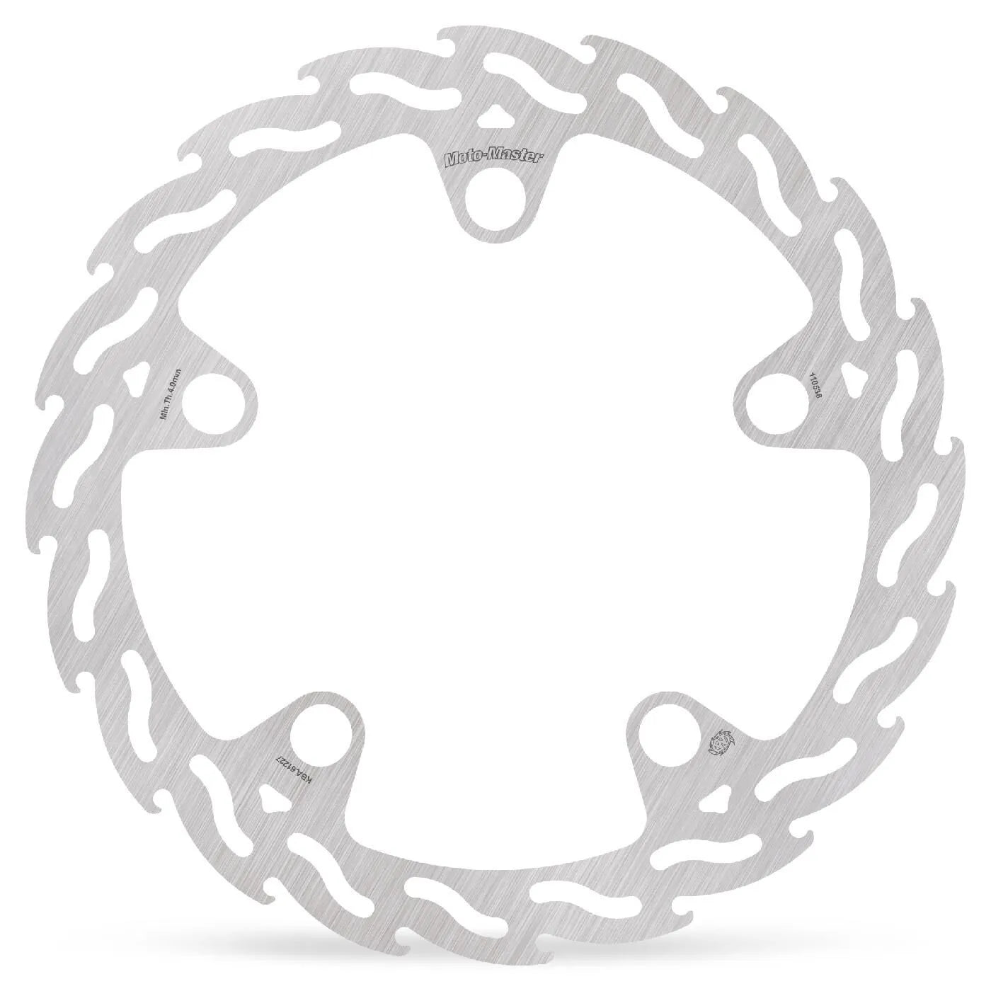 Moto-master Flame Series Fixed Brake Rotor - 310mm - Front