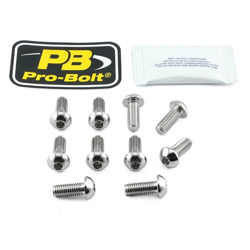 Pro Bolt Stainless Steel Brake Rotor Mounting Bolt Kit