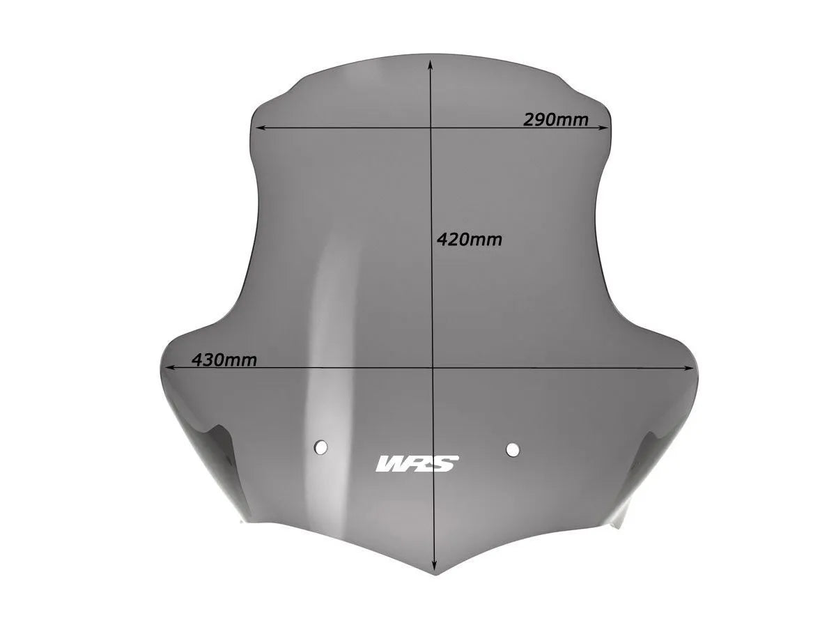 Wrs Windscreen Smoke 16.5"