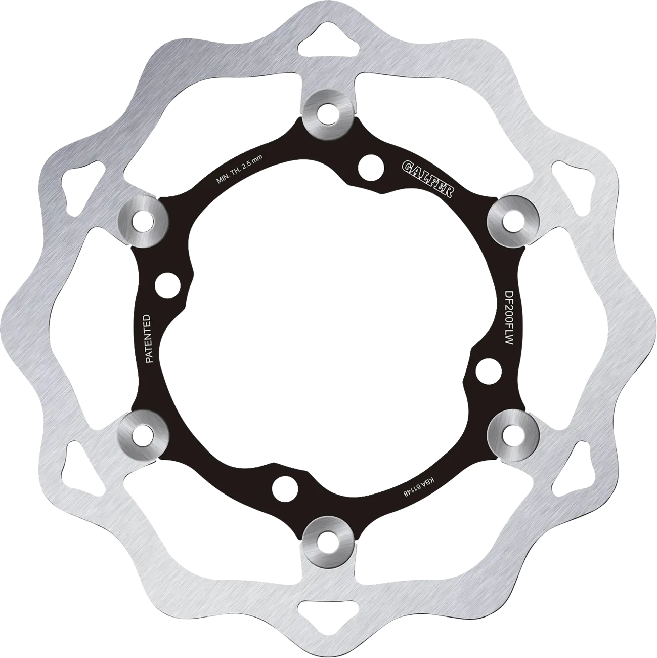 Galfer Brake Rotor For Motorcycle - High-carbon Steel - Front