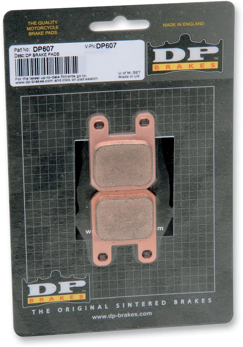 Dp Brakes Standard Sintered Brake Pads Dp607 - Front & Rear