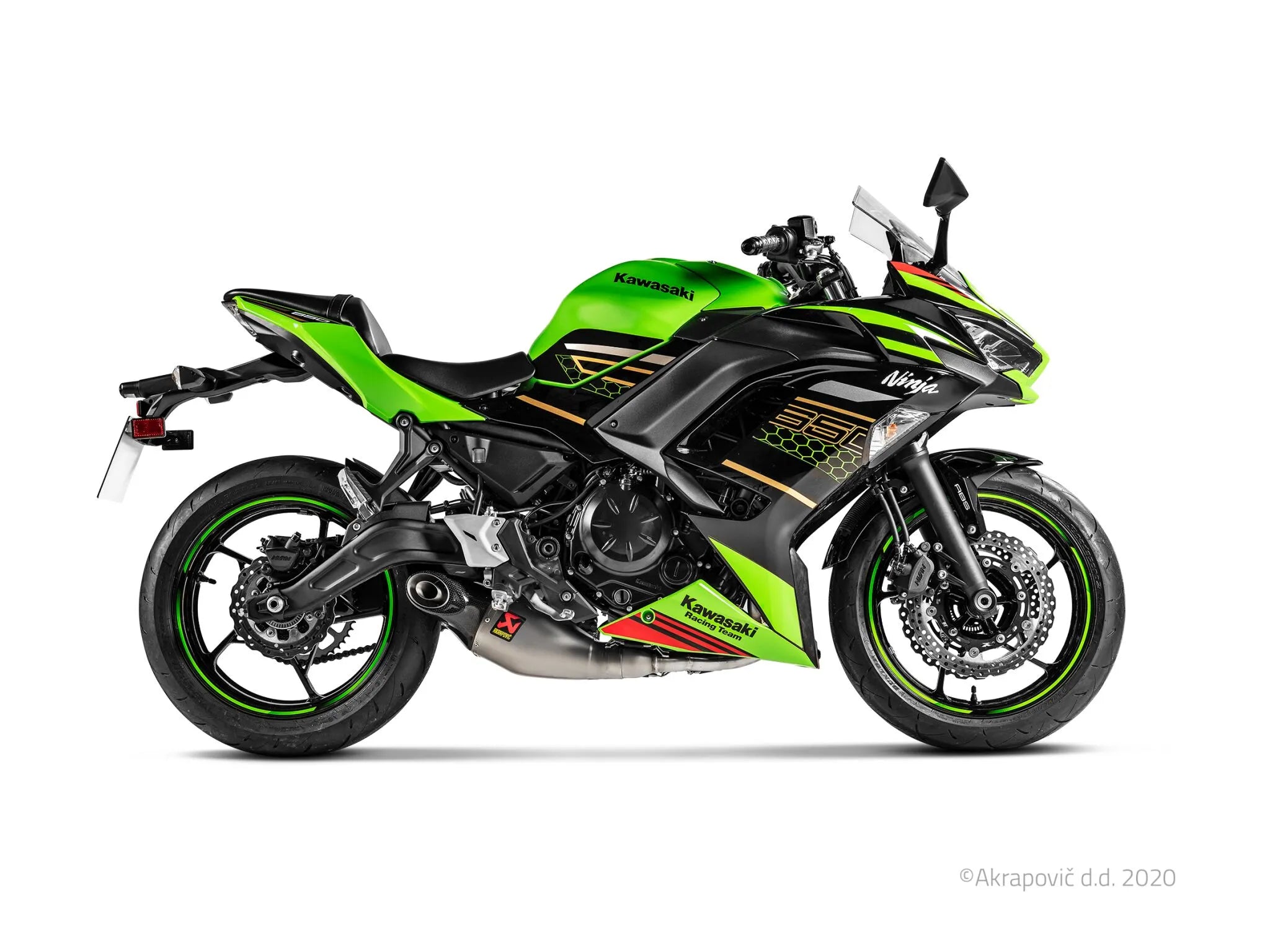 Akrapovic Racing Line Full System For Kawasaki Exhaust