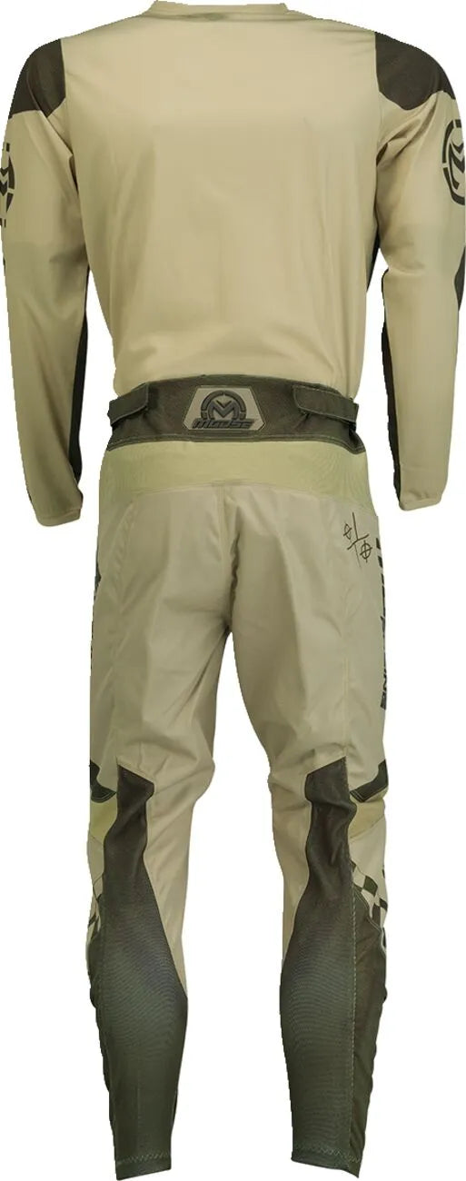 Moose Offroad Qualifier Jersey - Green/Tan