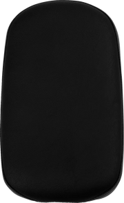 Drag Specialties Rear Solo Seat - Black Vinyl - For Harley Davidson