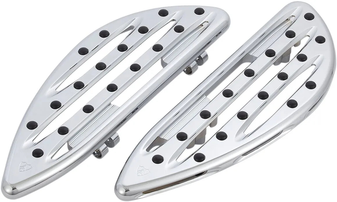 Arlen Ness Deep Cut Floorboards - Chrome