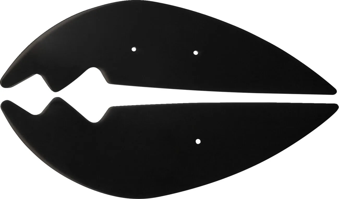Show Chrome Aeroflo Lower Wind Deflectors