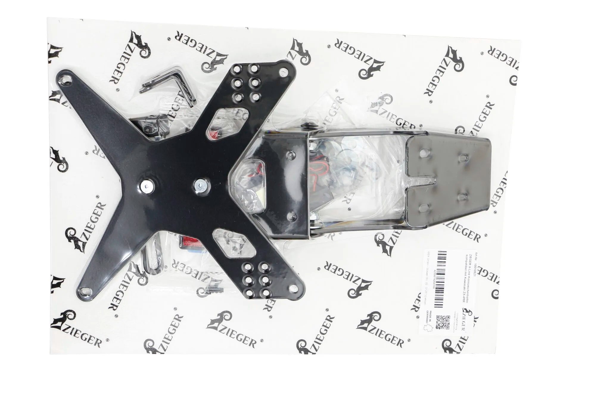 Zieger X-line License Plate Holder Type E