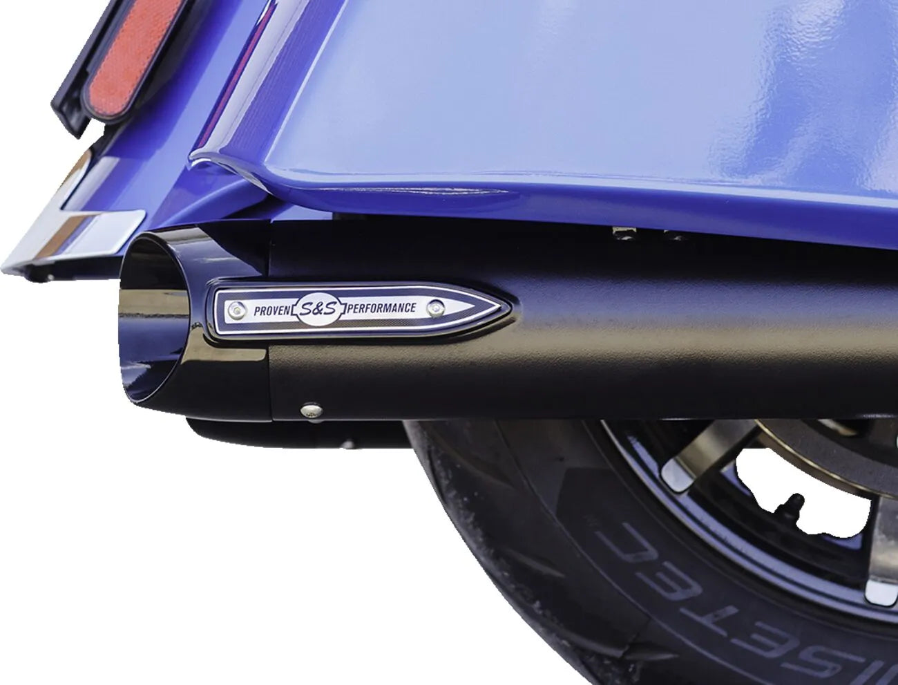 S&s Cycle 4" Broadhead Slip-on Mufflers - Black