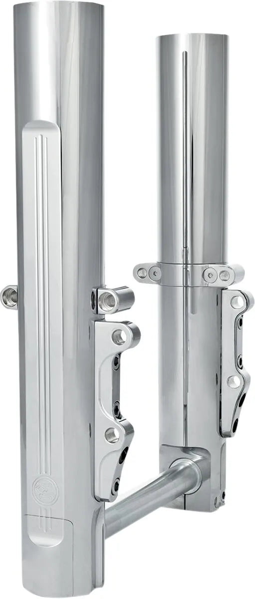 Performance Machine Fork Leg Kit Chrome Dual Disc