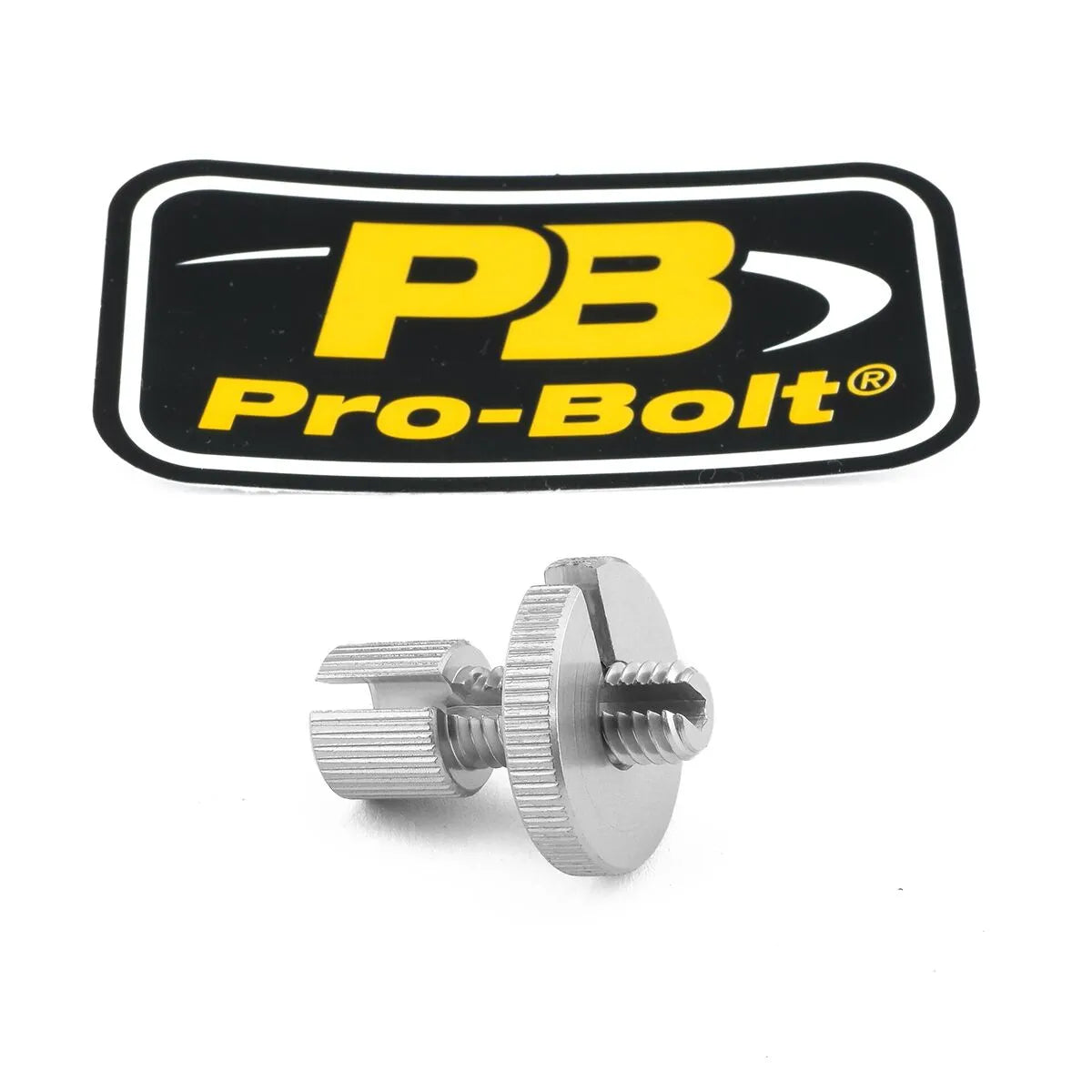 Pro Bolt Aluminum Cable Adjuster - Silver