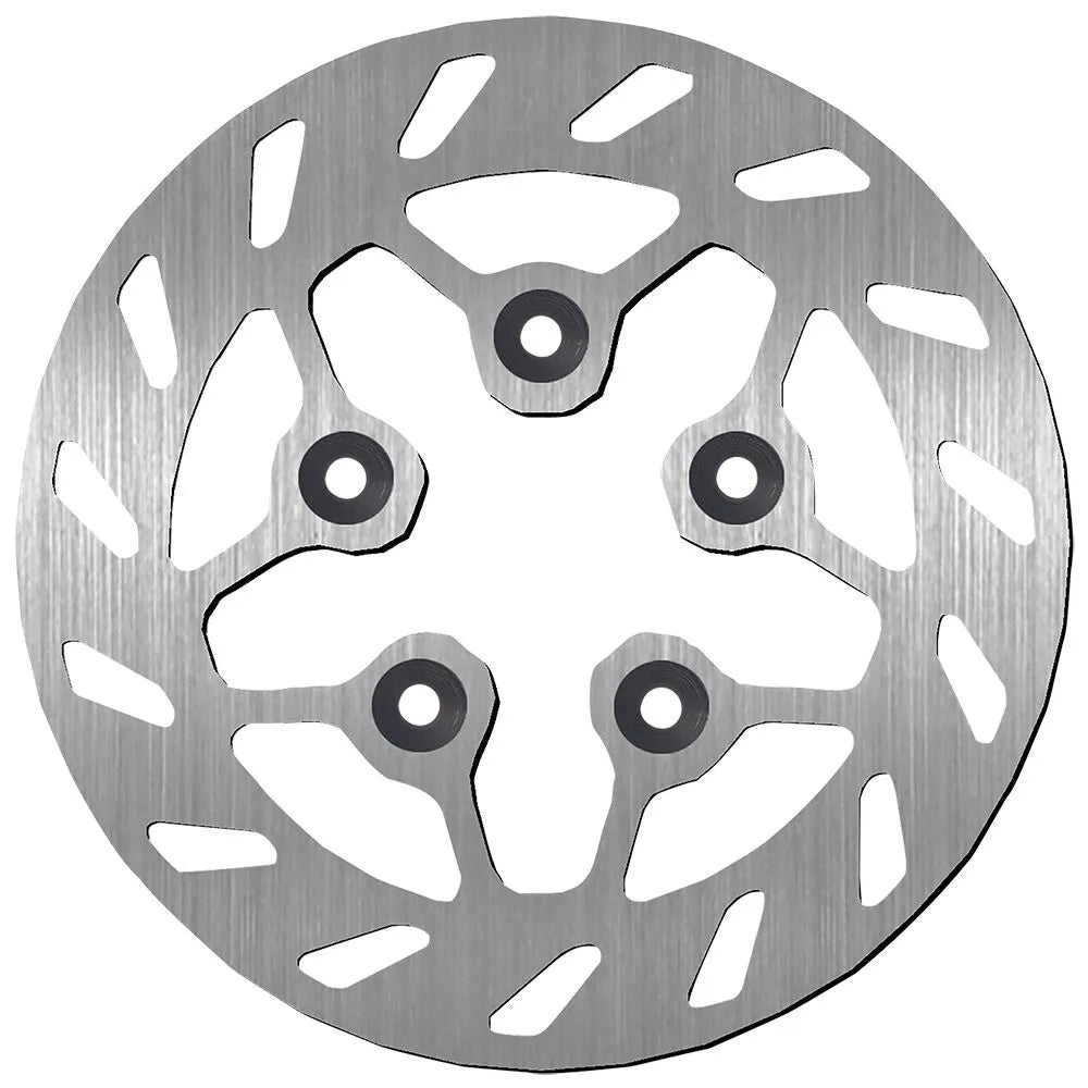 Sbs Standard Round Brake Rotor - High-carbon Stainless Steel - Front & Rear