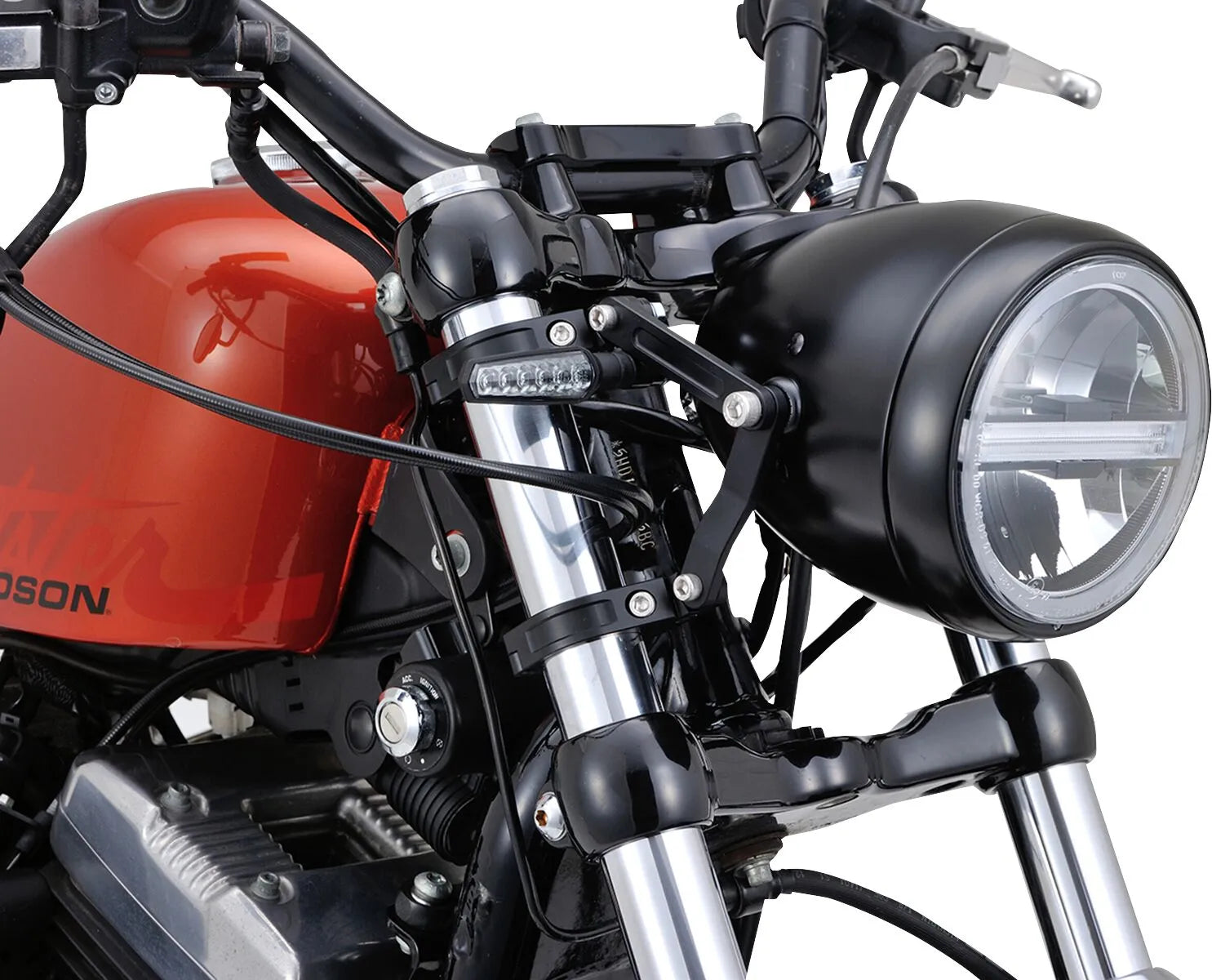 Daytona Headlight Bracket Set - 39mm Fork Mount