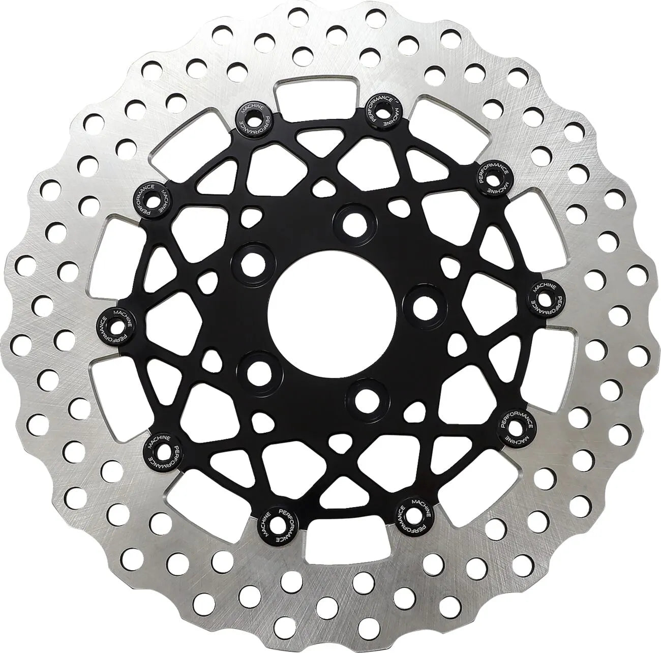 Performance Machine Two-piece Brake Rotor For Pm Wheels - Rear