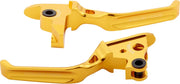 Arlen Ness Method Lever Set - Gold Billet Aluminum